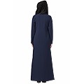 A-line inner abaya with a complementary Hijab- Navy Blue A-line inner abaya with a complementary Hijab- Navy Blue